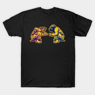 Martial Arts - Way of Life #1 - tiger vs gorilla - Jiu jitsu, bjj, judo T-Shirt